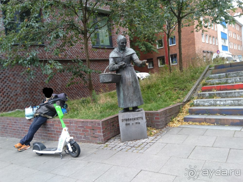  Германия. Гамбург - брутальный город. Часть I сухопутная, центр.