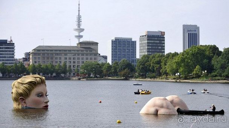  Германия. Гамбург - брутальный город. Часть I сухопутная, центр.