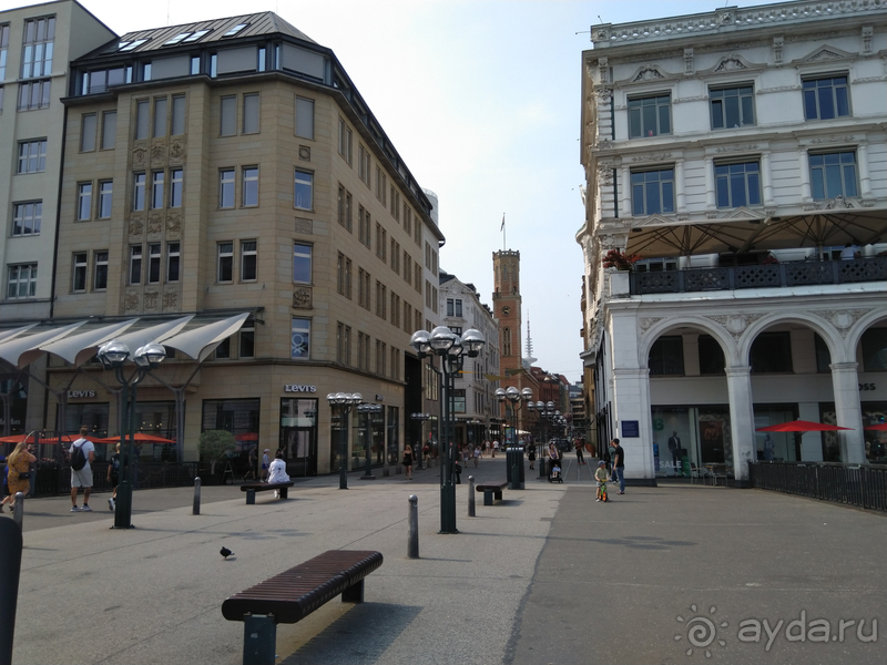  Германия. Гамбург - брутальный город. Часть I сухопутная, центр.