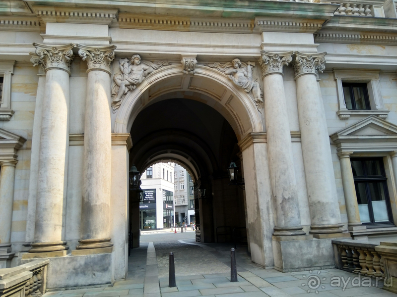  Германия. Гамбург - брутальный город. Часть I сухопутная, центр.