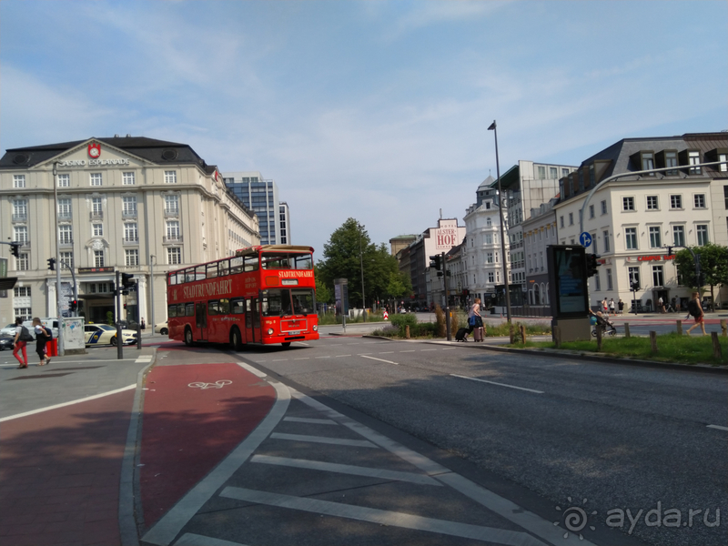  Германия. Гамбург - брутальный город. Часть I сухопутная, центр.