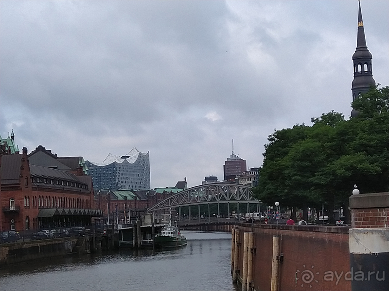  Германия. Гамбург - брутальный город. Часть I сухопутная, центр.