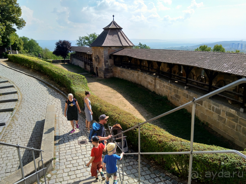 Бавария, Германия. Бамберг - крепость Альтенбург.