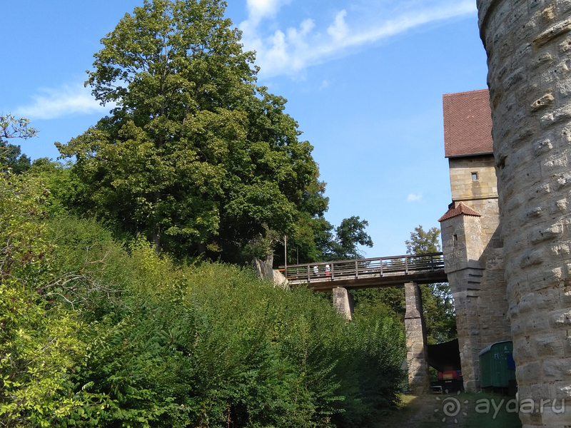 Бавария, Германия. Бамберг - крепость Альтенбург.