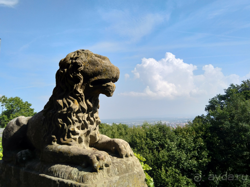 Бавария, Германия. Бамберг - крепость Альтенбург.