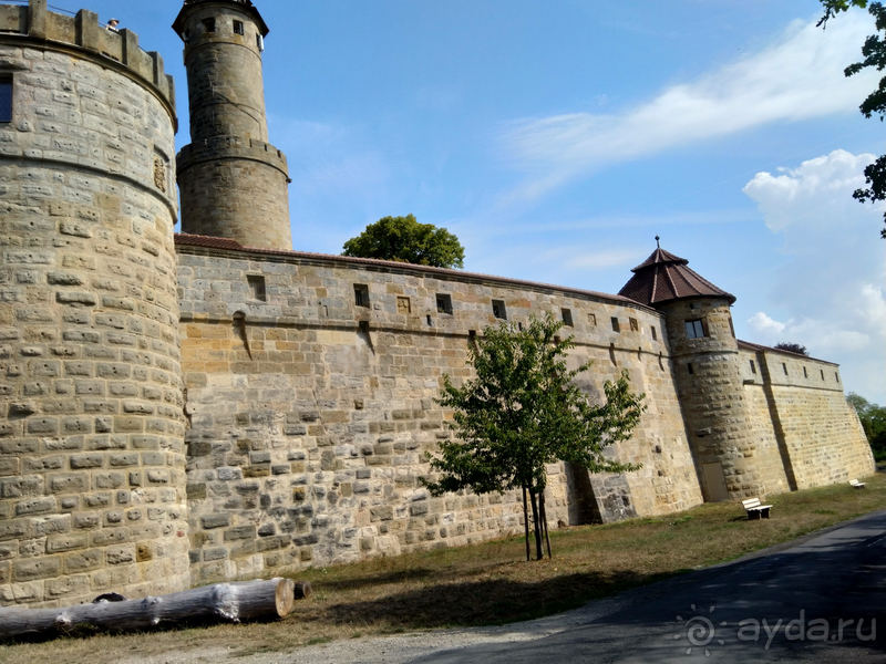 Бавария, Германия. Бамберг - крепость Альтенбург.
