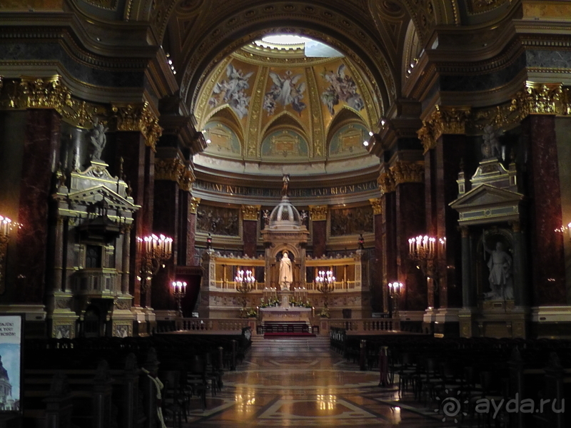 Будапешт. Это Венгрия!  Базилика кающегося святого Иштвана.