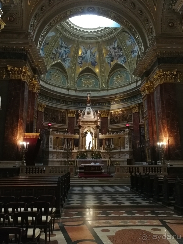 Будапешт. Это Венгрия!  Базилика кающегося святого Иштвана.