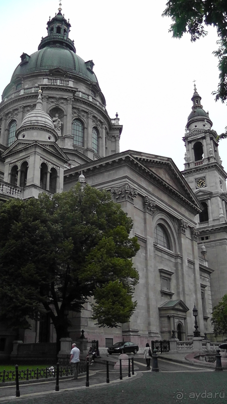 Будапешт. Это Венгрия!  Базилика кающегося святого Иштвана.