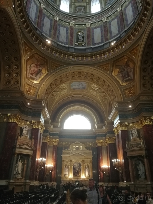 Будапешт. Это Венгрия!  Базилика кающегося святого Иштвана.