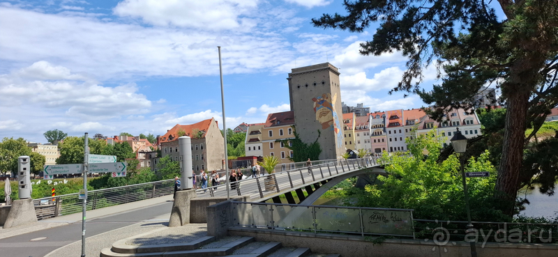 Альбом истории "Польша, Нижняя Силезия. Городки около Дрездена: Згоржелец - «мы с тобой два города у одной реки»."