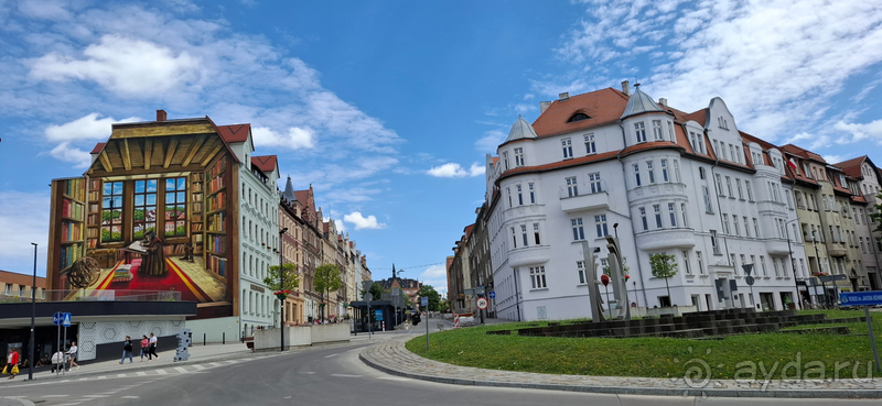 Альбом истории "Польша, Нижняя Силезия. Городки около Дрездена: Згоржелец - «мы с тобой два города у одной реки»."