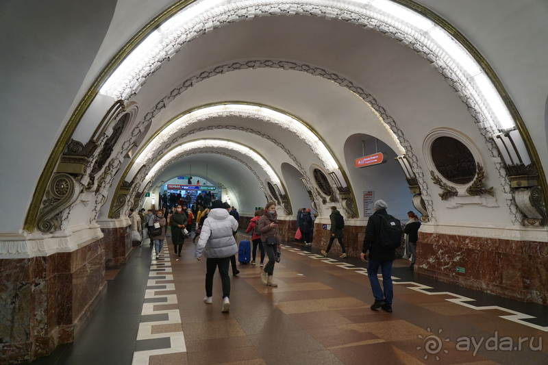Санкт-Петербург, Россия. Ленинградское метро.