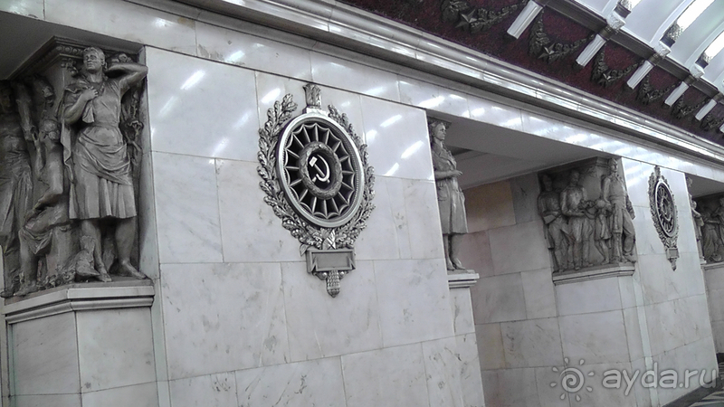 Санкт-Петербург, Россия. Ленинградское метро.