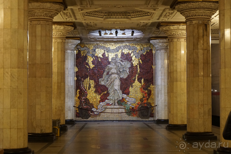 Санкт-Петербург, Россия. Ленинградское метро.