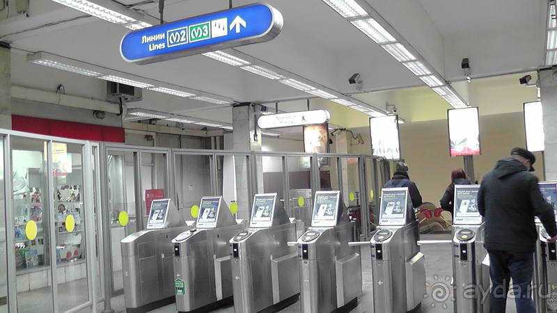 Санкт-Петербург, Россия. Ленинградское метро.