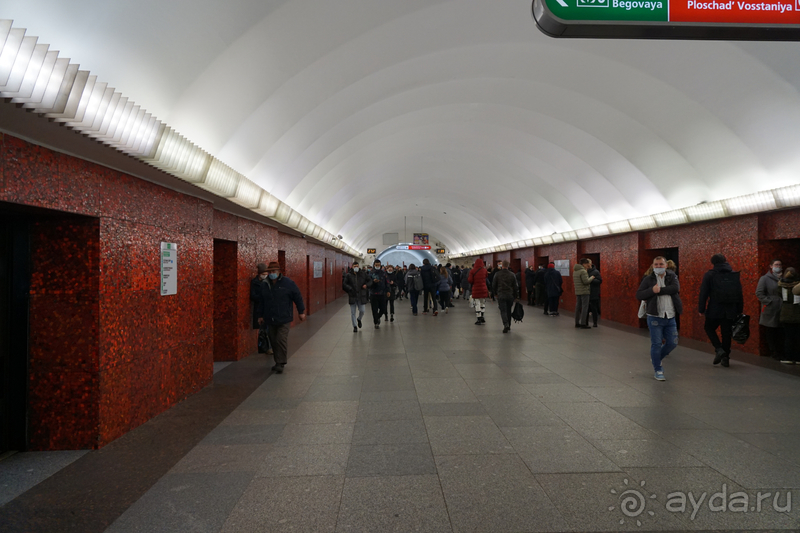 Санкт-Петербург, Россия. Ленинградское метро.