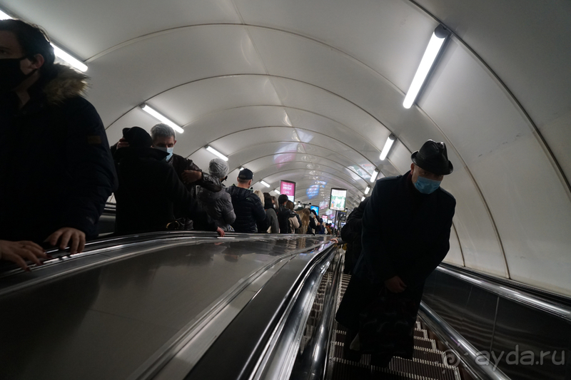 Санкт-Петербург, Россия. Ленинградское метро.