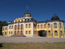 Тюрингия, Германия. Усадьба Бельведер «прелестного лебедя в Веймаре.