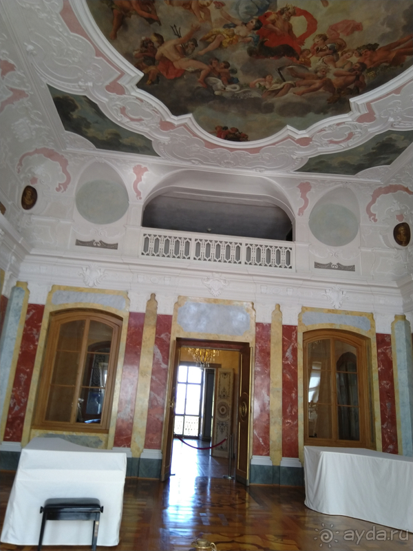 Тюрингия, Германия. Усадьба Бельведер «прелестного лебедя в Веймаре.