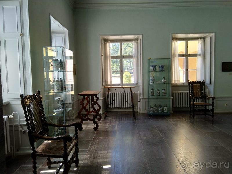 Тюрингия, Германия. Усадьба Бельведер «прелестного лебедя в Веймаре.