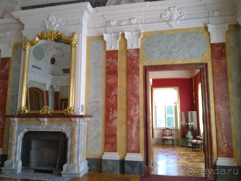 Тюрингия, Германия. Усадьба Бельведер «прелестного лебедя в Веймаре.