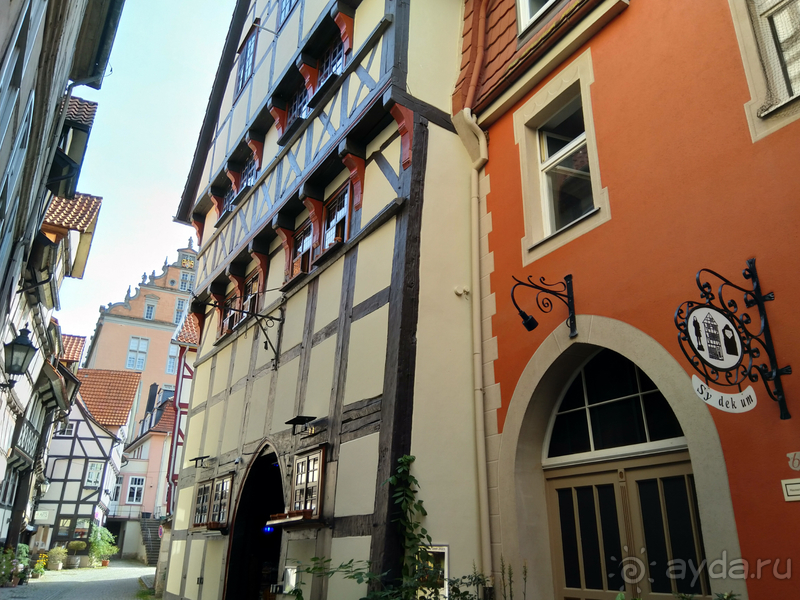 Нижняя Саксония, Германия. Ханн.Мюнден - заповедник фахверка у трех рек. Часть II.