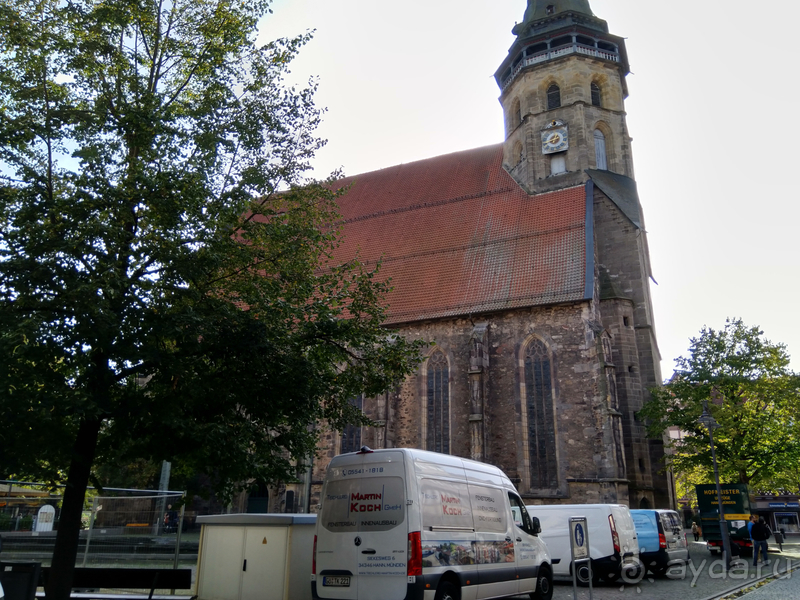 Нижняя Саксония, Германия. Ханн.Мюнден - заповедник фахверка у трех рек. Часть II.