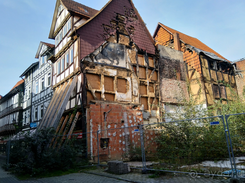 Нижняя Саксония, Германия. Ханн.Мюнден - заповедник фахверка у трех рек. Часть II.