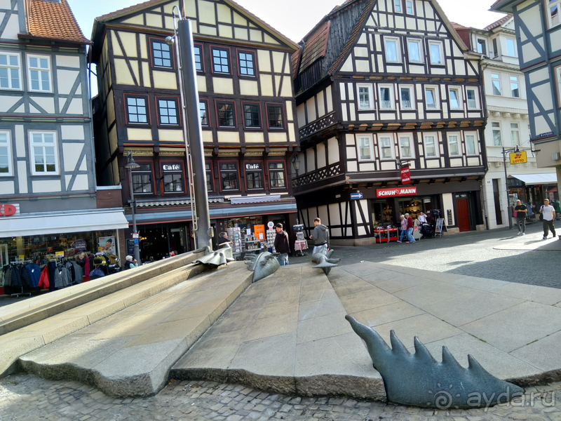 Нижняя Саксония, Германия. Ханн.Мюнден - заповедник фахверка у трех рек. Часть II.