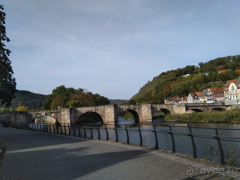 Нижняя Саксония, Германия. Ханн.Мюнден - заповедник фахверка у трех рек. Часть II.