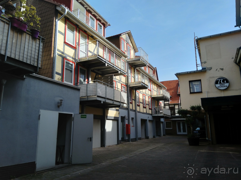 Нижняя Саксония, Германия. Ханн.Мюнден - заповедник фахверка у трех рек. Часть II.