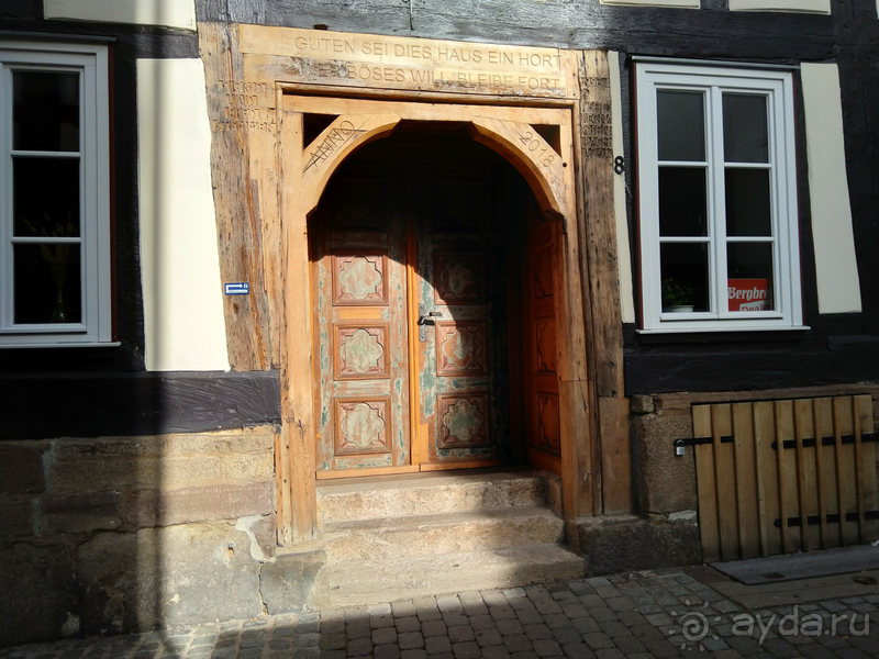 Нижняя Саксония, Германия. Ханн.Мюнден - заповедник фахверка у трех рек. Часть II.