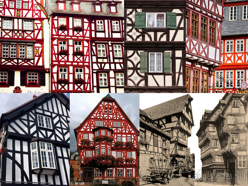 Нижняя Саксония, Германия. Ханн.Мюнден - заповедник фахверка у трех рек. Часть II.