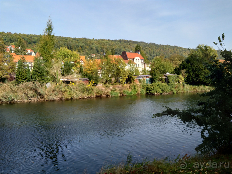 Нижняя Саксония, Германия. Ханн.Мюнден - заповедник фахверка у трех рек. Часть II.