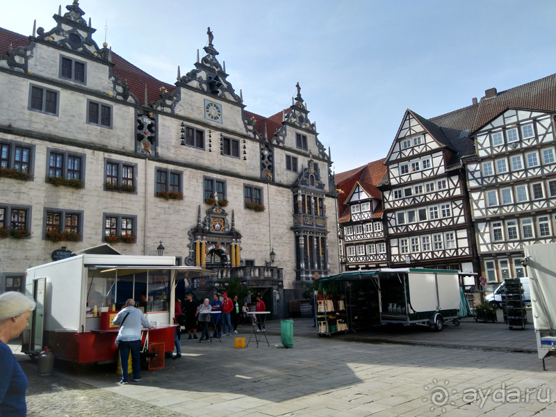 Нижняя Саксония, Германия. Ханн.Мюнден - заповедник фахверка у трех рек. Часть II.