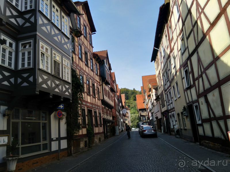 Нижняя Саксония, Германия. Ханн.Мюнден - заповедник фахверка у трех рек. Часть II.