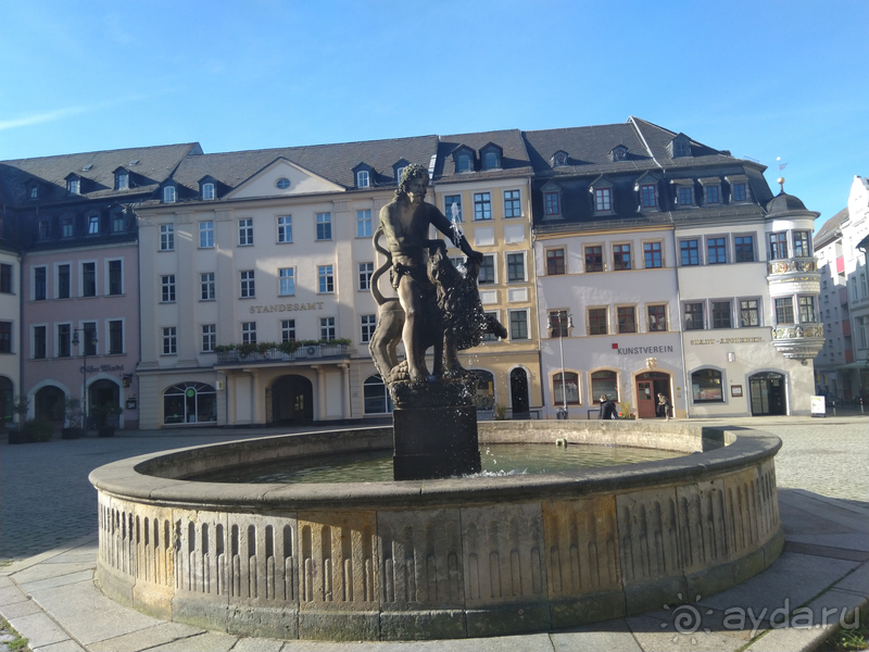 Тюрингия, Германия. Гера – пережившая века. 