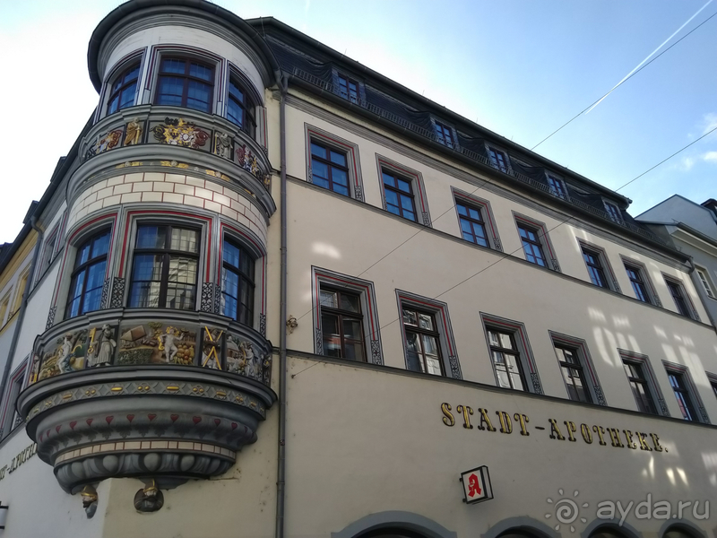 Тюрингия, Германия. Гера – пережившая века. 