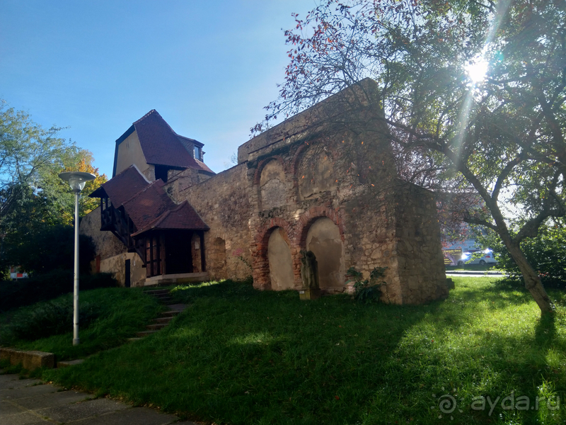 Тюрингия, Германия. Гера – пережившая века. 