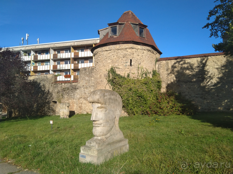 Тюрингия, Германия. Гера – пережившая века. 