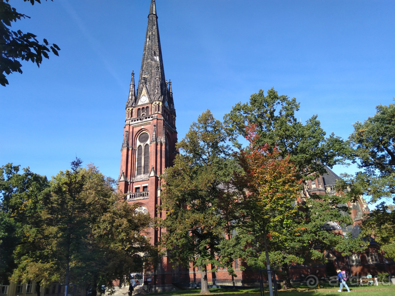 Тюрингия, Германия. Гера – пережившая века. 