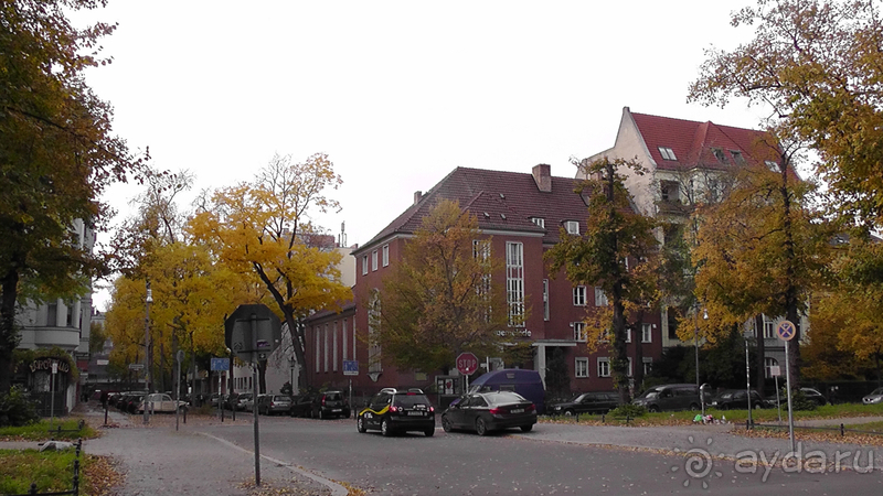   Берлин, Германия. Район Шарлоттенбург.