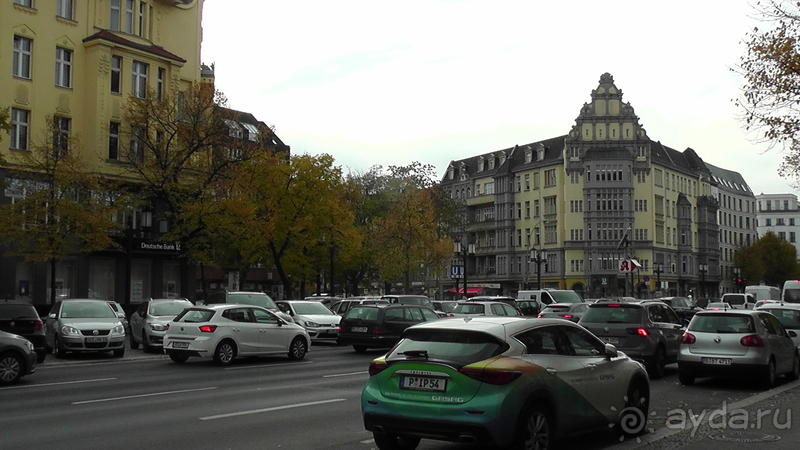   Берлин, Германия. Район Шарлоттенбург.