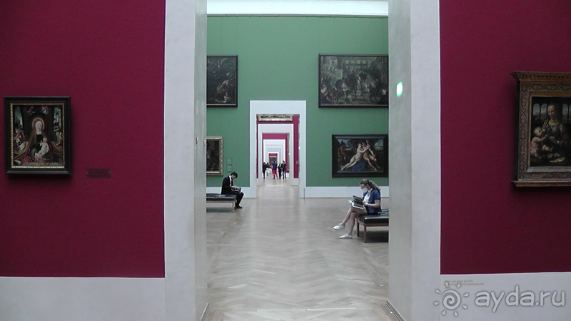 Бавария, Германия. Мюнхен - Старая Пинакотека.