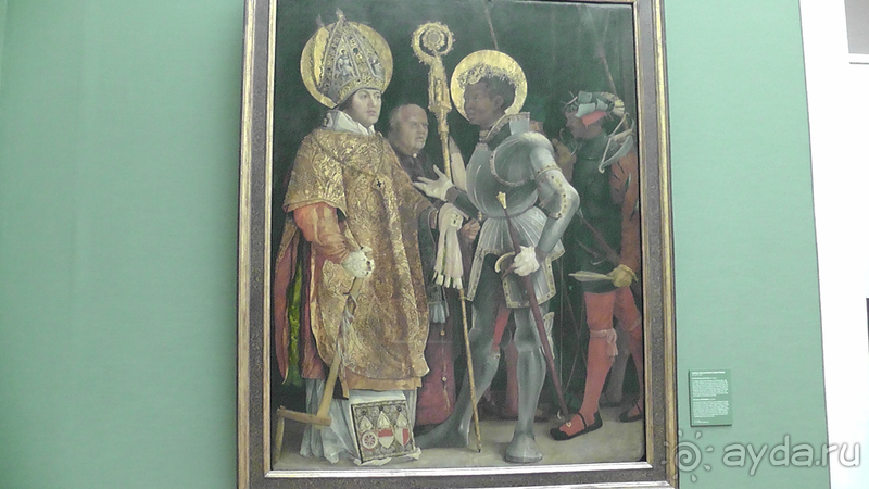 Бавария, Германия. Мюнхен - Старая Пинакотека.