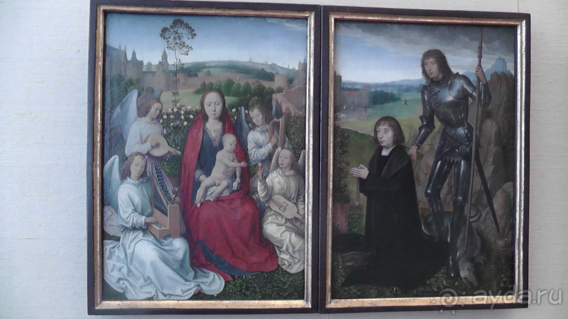 Бавария, Германия. Мюнхен - Старая Пинакотека.