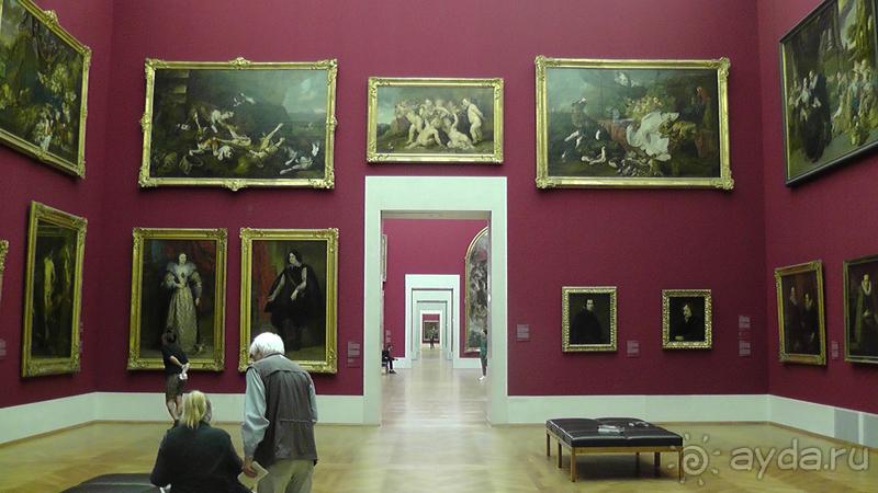 Бавария, Германия. Мюнхен - Старая Пинакотека.