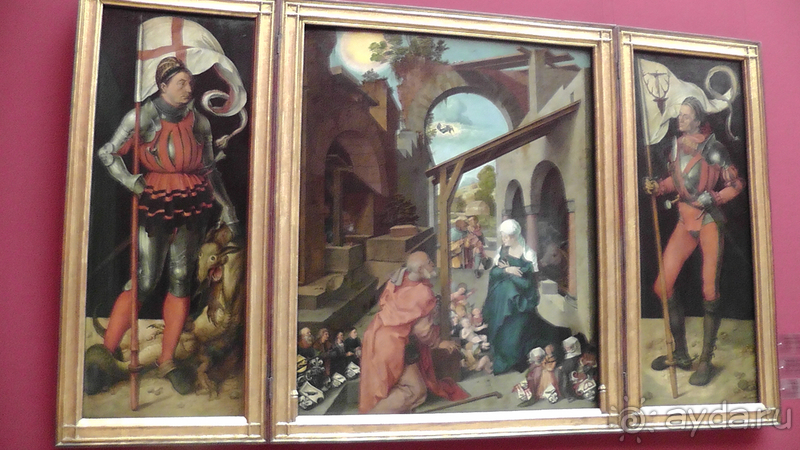 Бавария, Германия. Мюнхен - Старая Пинакотека.