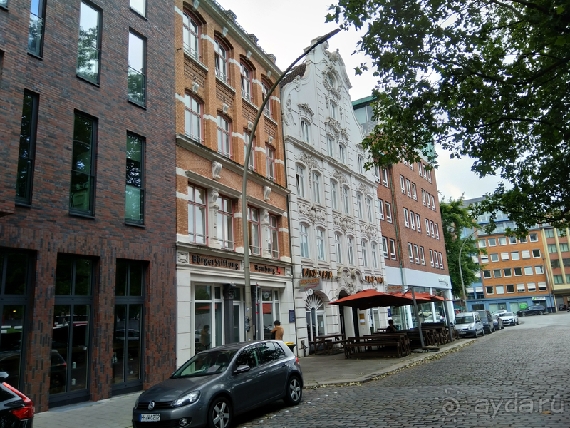 Германия. Гамбург - брутальный город. Часть II cухопутная, от центра к Репербану.